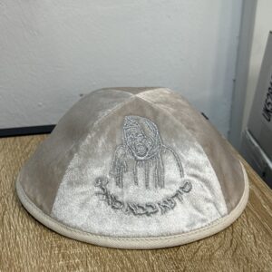 כיפה קטיפה הבאבא סאלי מידה 4 פנינה