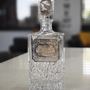 בקבוק יין קריסטל ״בורא פרי הגפן״