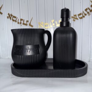 סבונים ונטלה פסים שחורים